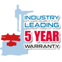 Five year warranty on QuadraClamp from Hofmann Megaplan