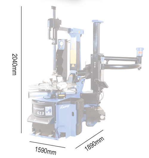 613dims megamount 613 Racing Tyre Changer