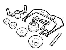 WB Lite Accessories Atlas WB Lite Hand Spin Wheel Balancer Accessories