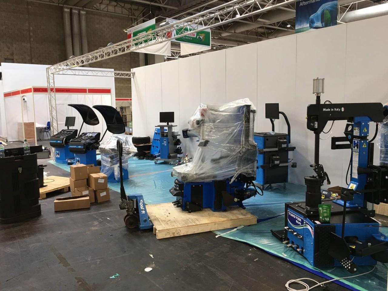 Getting the display for Automechanika 2018 ready