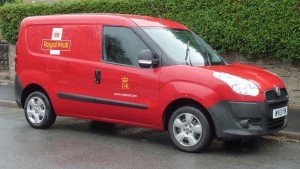 The letters of Alignment - Royal Mail fleet (Aberdeen)