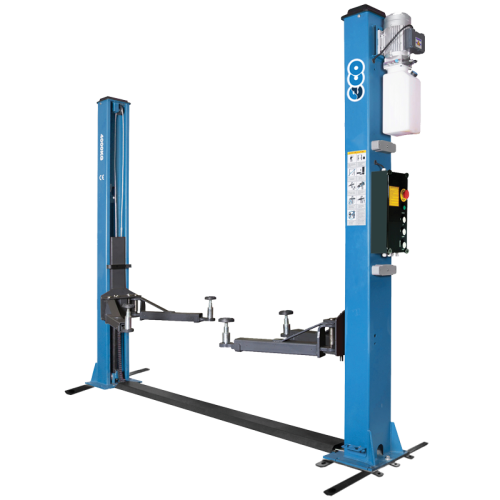 Atlas ATP9 two post lift with base