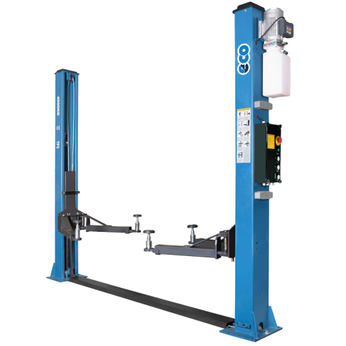 Atlas ATP9 two post lift with base