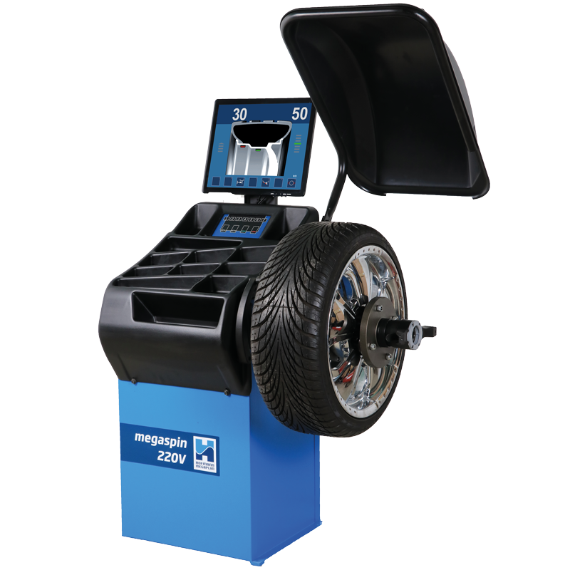megaspin 220V Wheel Balancer from Hofmann Megaplan
