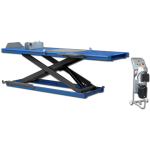 A premium quality Scissor Lift for cars with integral, slide-away run-up ramp, wheel clamp, moveable tie-down brackets, and a hefty 700kg lifting capacity - discover the MCL700 Motorcycle Scissor Lift today.